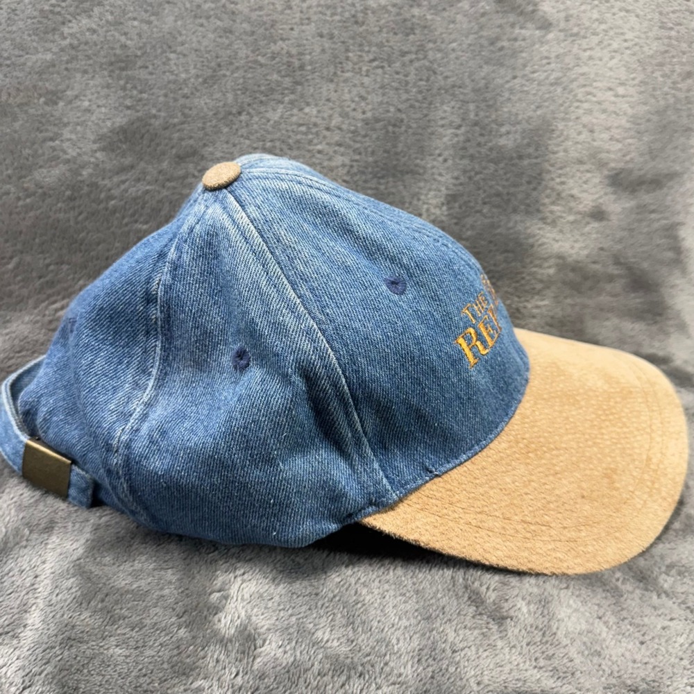 The‎ Arizona Republic Baseball Cap Denim Suede Adjustable Hat - Picture 2 of 8